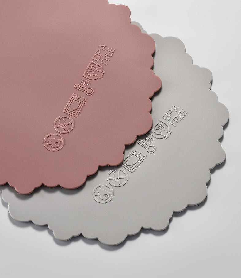 Fashion Round Silicome Coaster Non-slip tableware pad table Decor Mat Pot Bowl